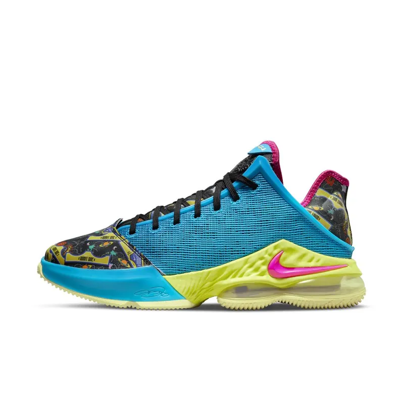 LeBron 19 Low Basketball Purple (DM1058-500)