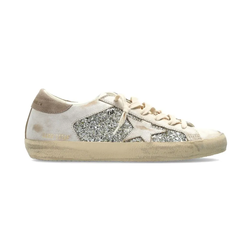 Golden Goose Superstar Gwf00103.F008901.10931 White / Platinum / Beige