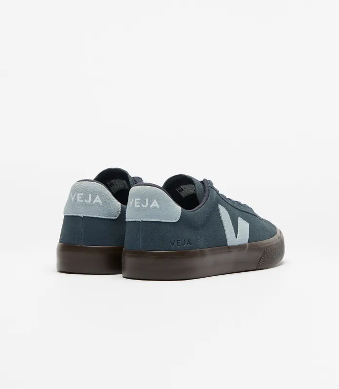VEJA Campo suede nautico steel eagle – Blue (CP0322312)
