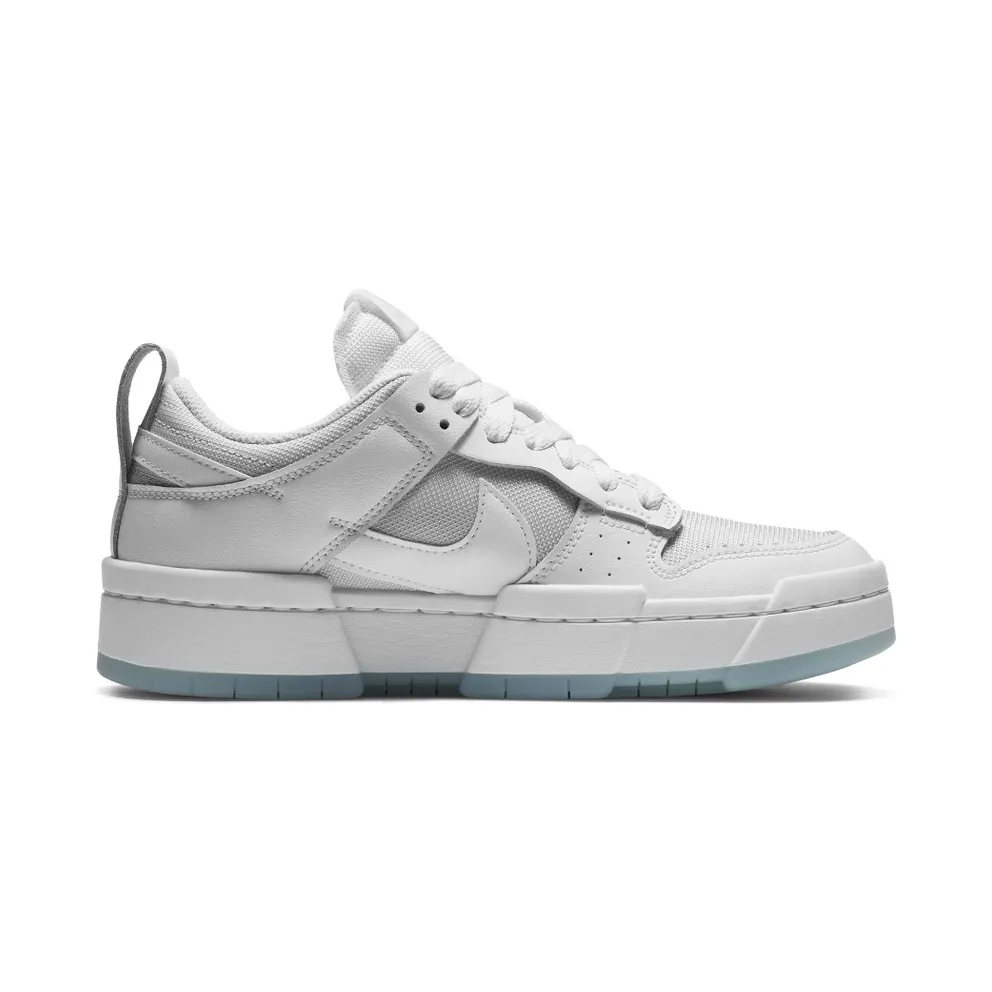 Nike Dunk Low Disrupt Photon Dust (W) Photon Dust/Summit White-Summit White (CK6654-001)