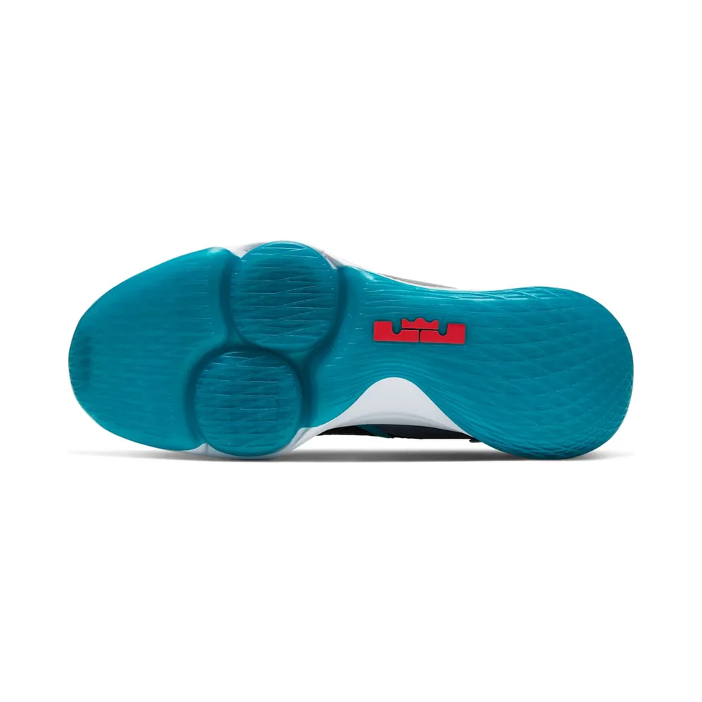 Nike LeBron Witness 4 Red Carpet Black/Chile Red-Glass Blue-White (BV7427-005)