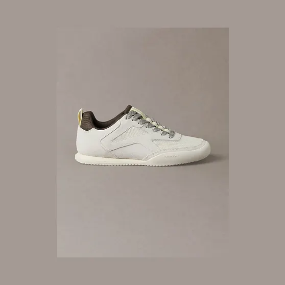 Calvin Klein Ck Kayla – Suede Runner “MARSHMALLOW/ETHEREAL GREEN/MOCHA” (HW0HW031000LR)