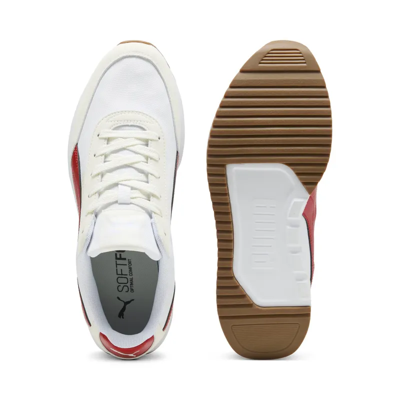 Puma R78 Lightwind “Puma White / Candy Apple / Warm White” (400267_21)