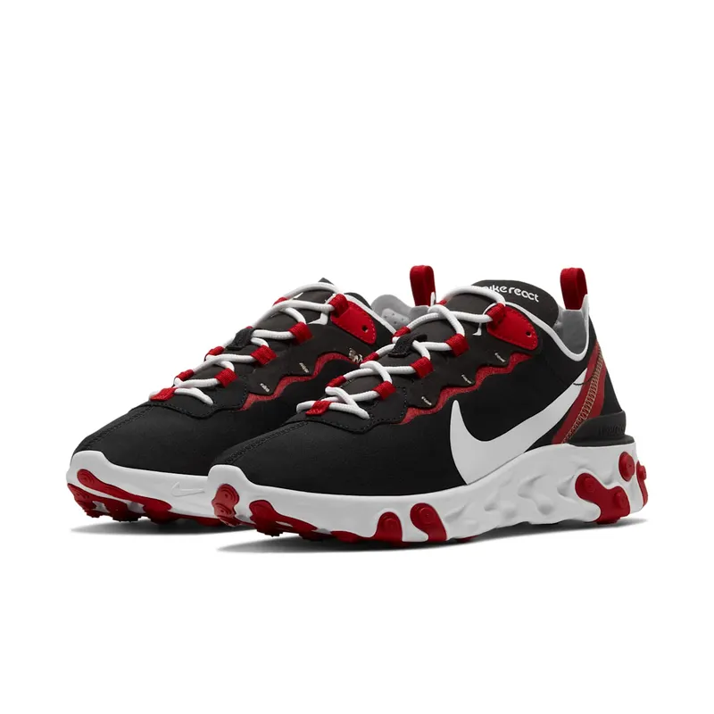 Nike React Element 55 Black Gym Red (BQ2728-009)