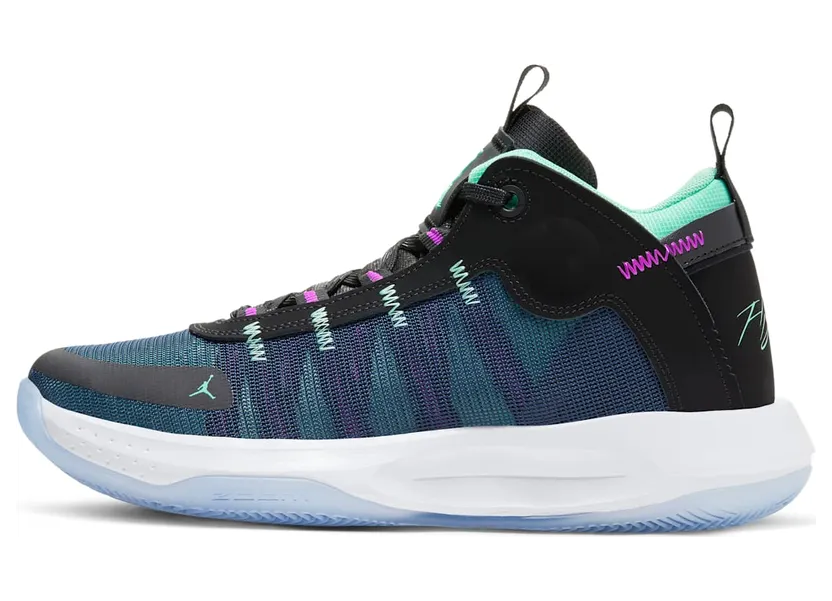 Jordan Jumpman 2020 Black Green Glow Blue Void (BQ3449-005)