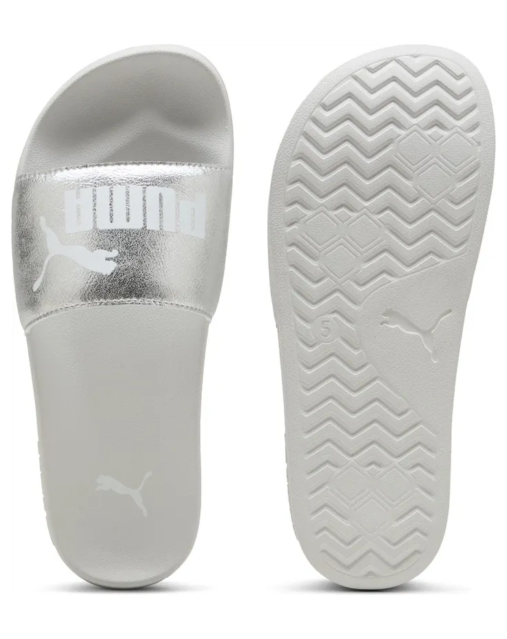 Puma Leadcat 2.0 Metallic Whisper sandalen “Puma Silver / Puma White / Feather Gray” (404847_02)