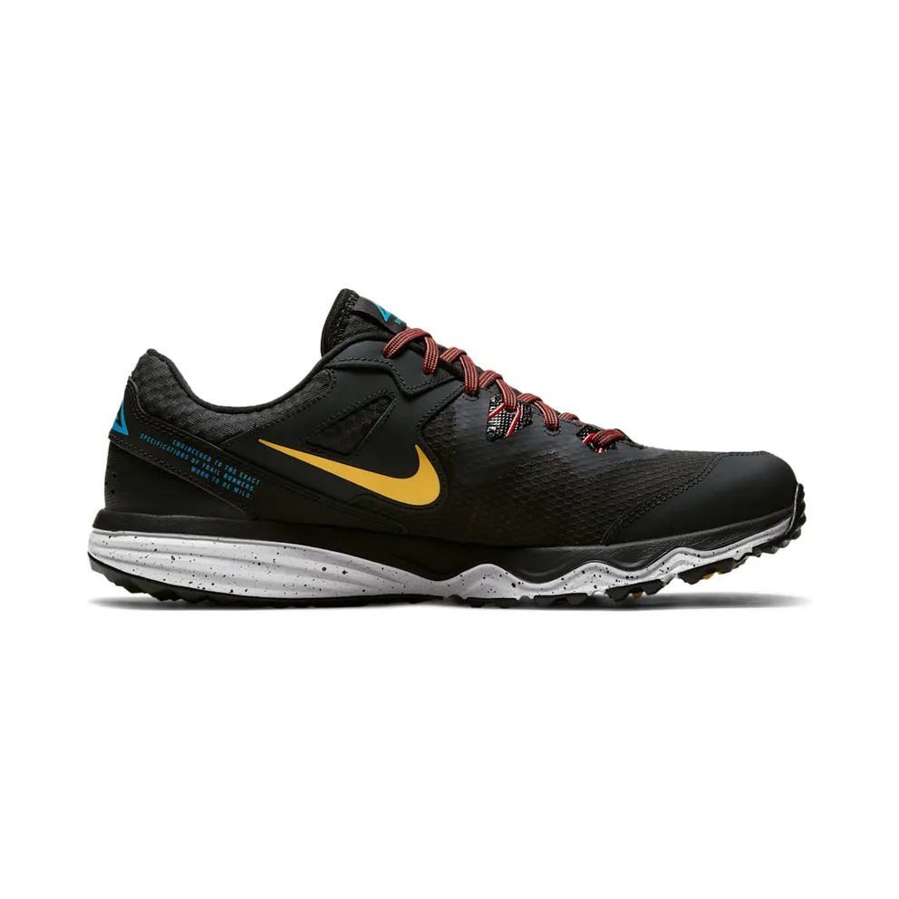 Nike Juniper Trail “Off-Noir / Black / Pure Platinum / Dark Sulphur” (CW3808-005)