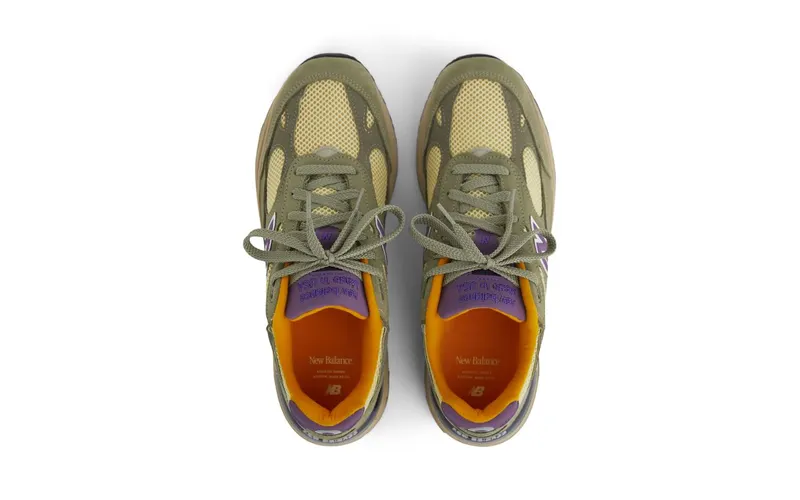 New Balance 993 “Made in USA – Olive Leaf / Maize” (U993OL)