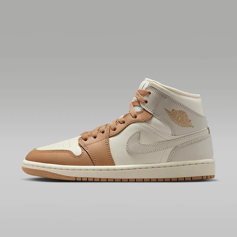 Air Jordan 1 Mid “Pale Ivory Hemp” (BQ6472-118)