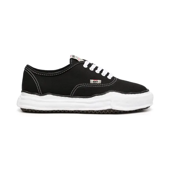 Maison Mihara Yasuhiro Baker OG canvas low-top “Black” (A02FW704098)