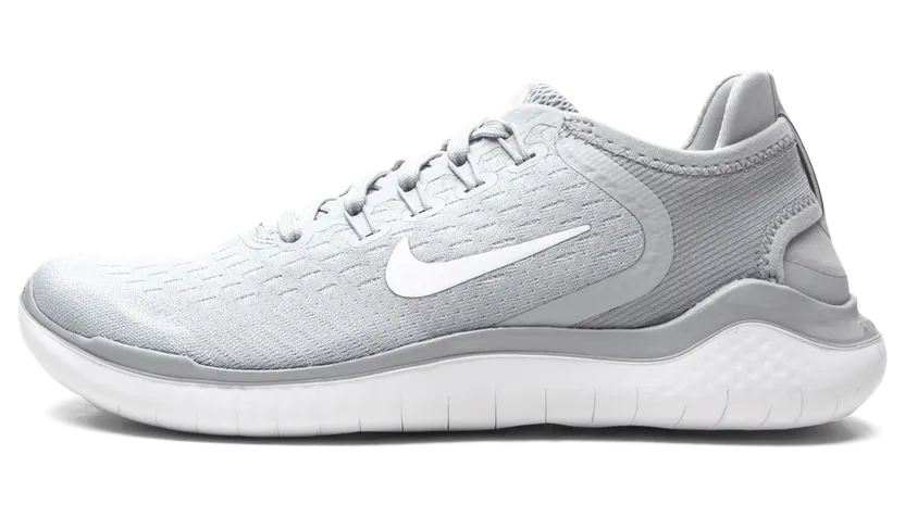 Nike Free RN 2018 Wolf Grey White (942837-003)