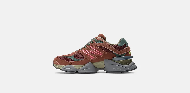 New Balance 9060 “Rich Oak / Burgundy” (U9060BUR)