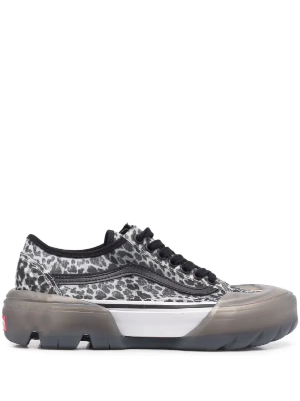 Vans Old Skool sneakers with luipaardprint – Grey (VN0A7Q5VAXK1)