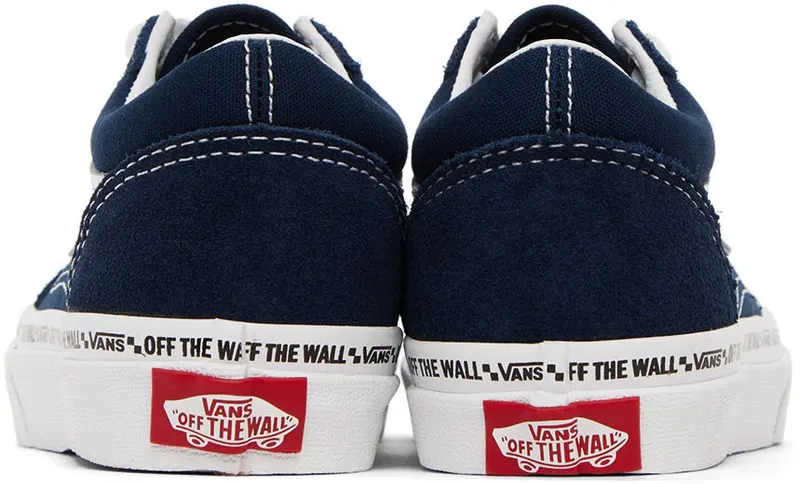 Vans Kids Navy Old Skool Little Kids (VN0A7Q5F4M0)