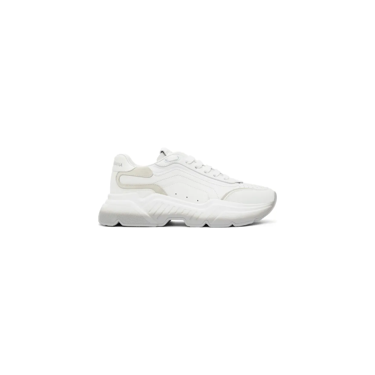 Dolce and Gabbana White and Grey Gradient Daymaster Sneakers (CS1805AW177)