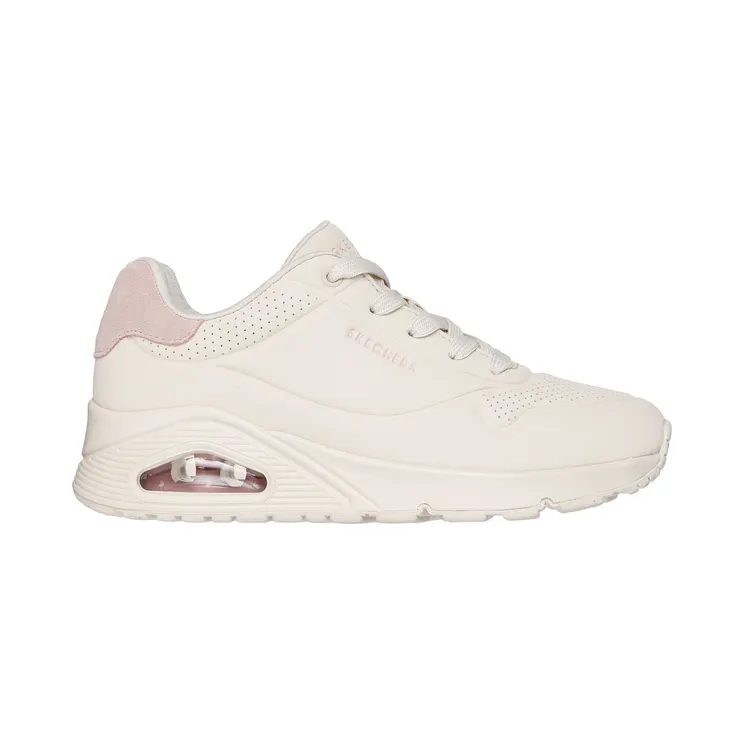 Skechers Uno “Pop Back Natuurlijk / Light Pink” (177092NTLP)