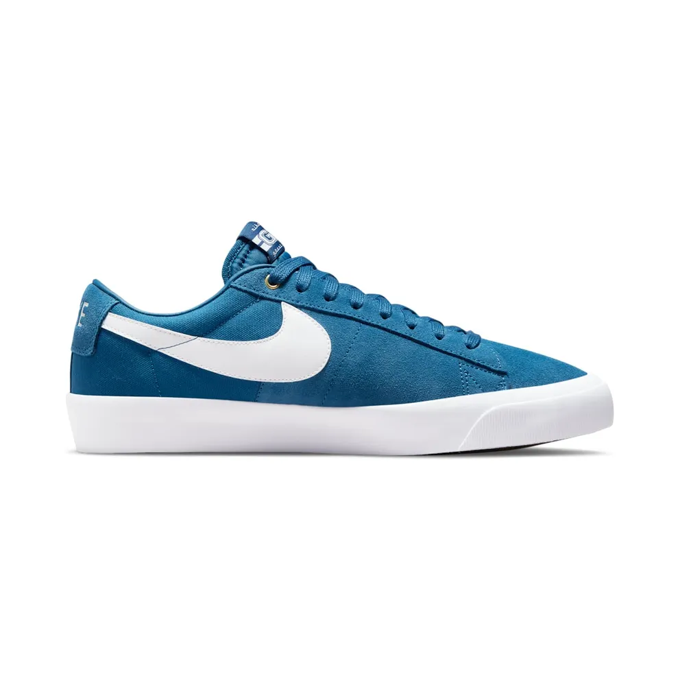 Nike SB Zoom Blazer Low Pro GT Skate Shoe Blue (DC7695-401)