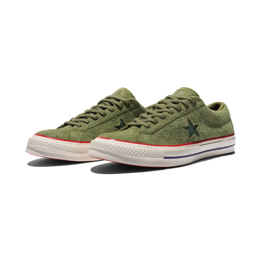 Converse One Star Ox Undefeated Olive Capulet Olive/High Risk Red (158894C)