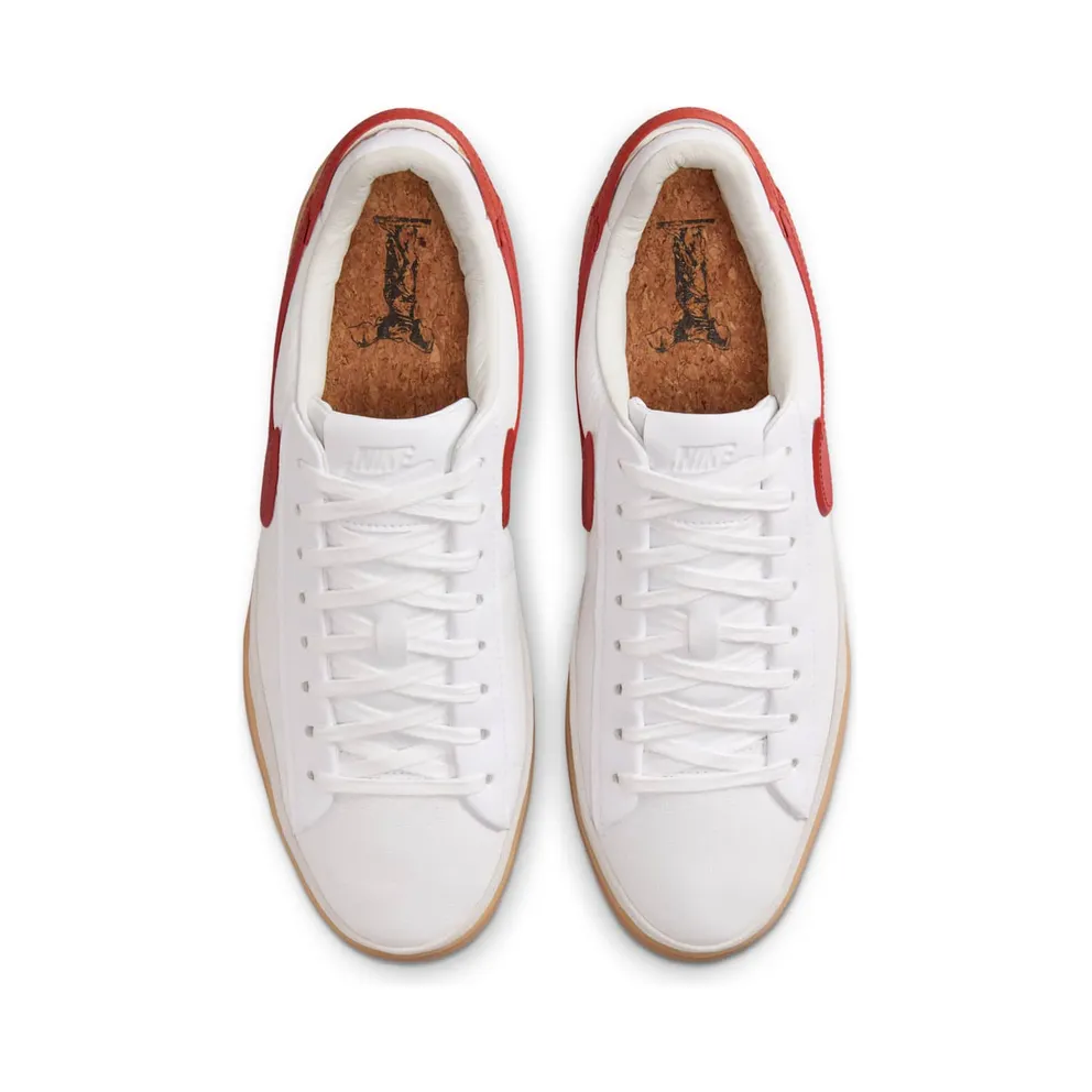 Nike Blazer Phantom Low “White Dragon Red Gum” (FN5820-100)
