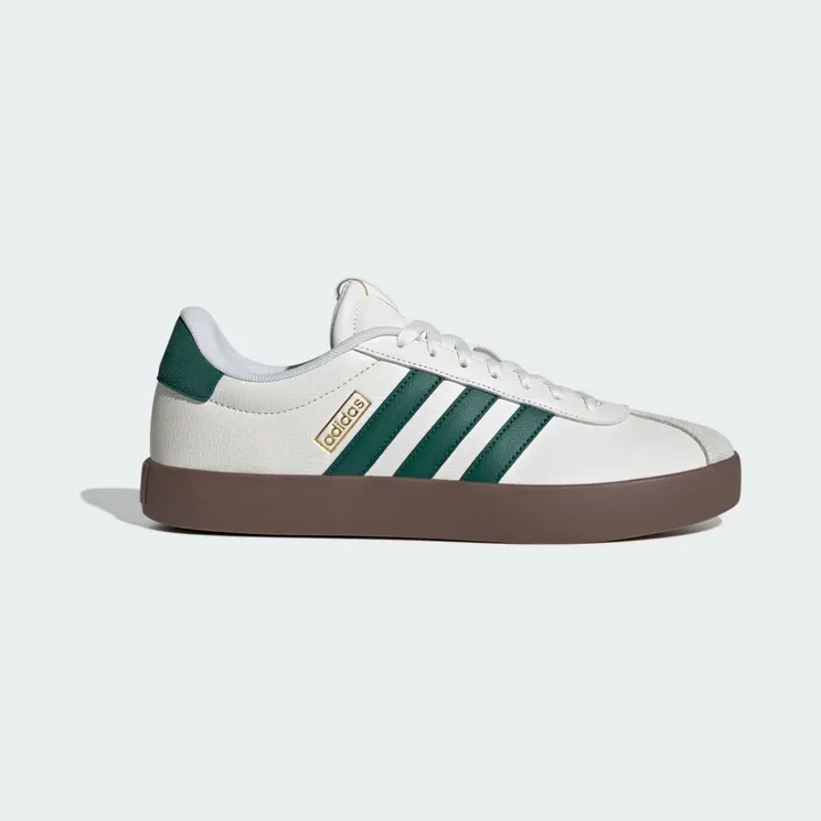 adidas VL Court 3.0 “Core White / Collegiate Green / Gum” (KJ6808)