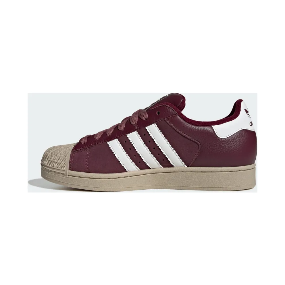 Adidas SUPERSTAR II Maroon / Core White / Khaki Three (KJ9949)