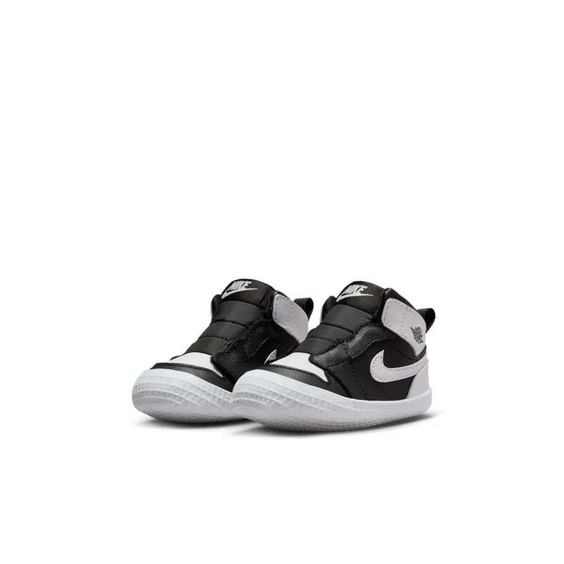 Jordan 1 Crib Bootie Black White (AT3745-010)