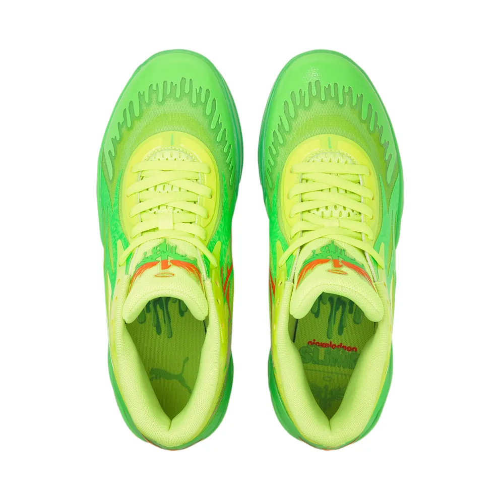 Puma x NICKELODEON SLIME™ MB.02 Basketball Shoes Green (377584-01)