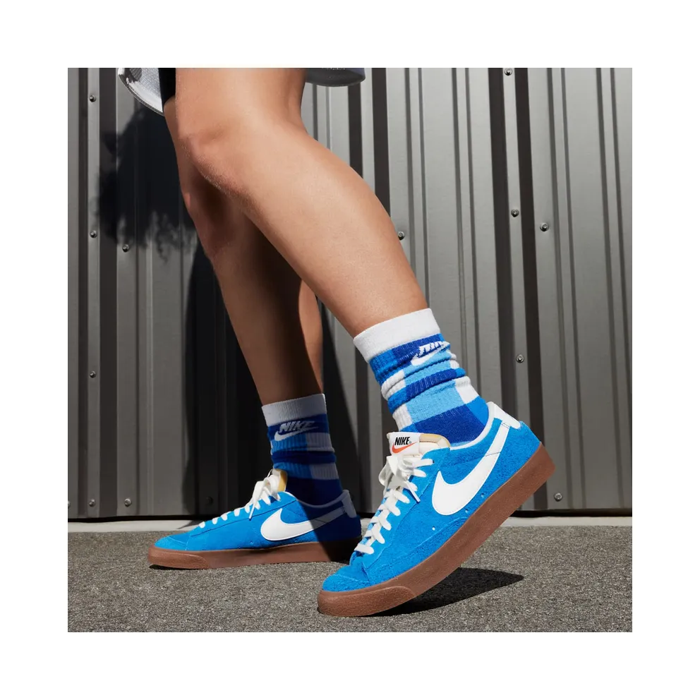 Nike Blazer Low 77 Vintage Photo Blue Gum (FQ8060-400)