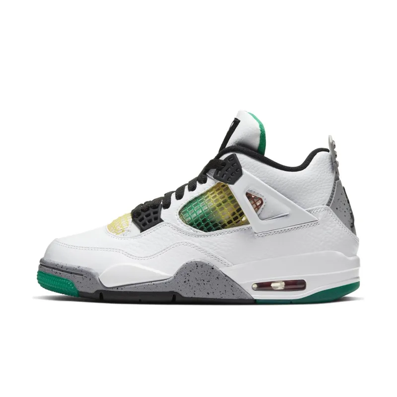 Air Jordan WMNS 4 ‘Rasta’ University Red Lucid Green (2020) (AQ9129-100)