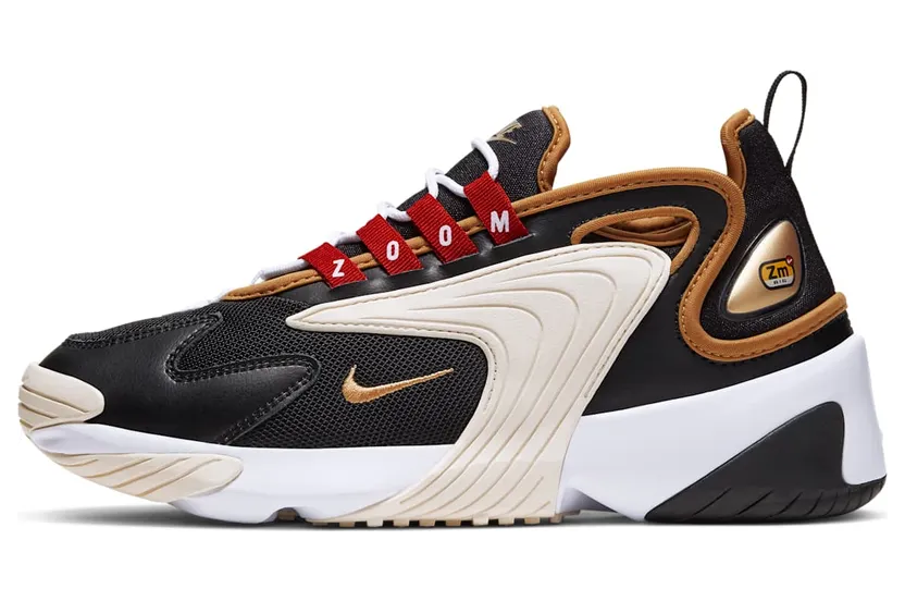 Nike Zoom 2K Icon Clash Black Metallic Gold (AO0354-005)