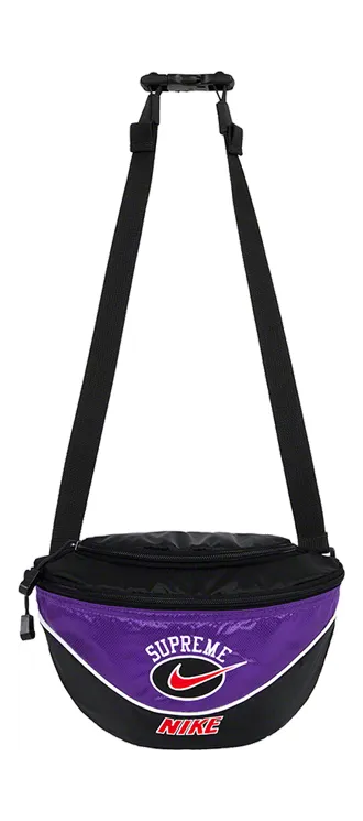 Supreme x Nike Shoulder Bag Purple (SS19) (BA6442-010)