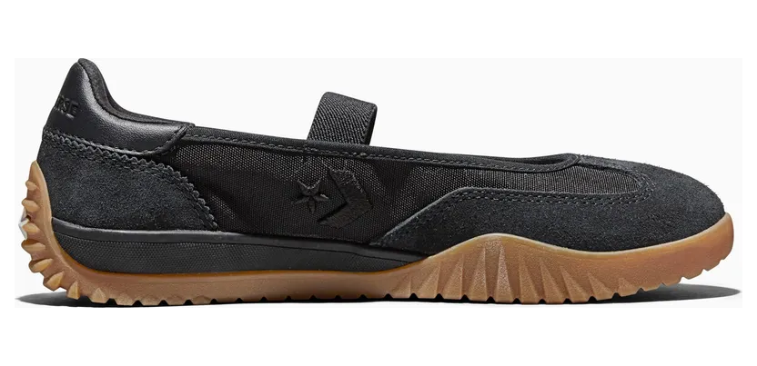 Converse Run Star Ballet Flat Black / Black / Gum 5