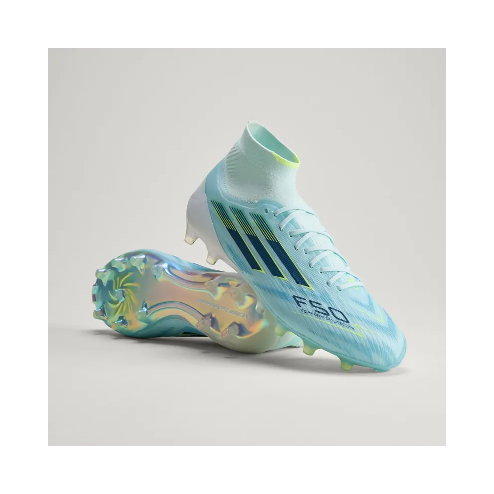 Adidas F50 Sparkfusion Elite Mid Cut FG/AG “Ice Cold Precision Pack” (JR6476)