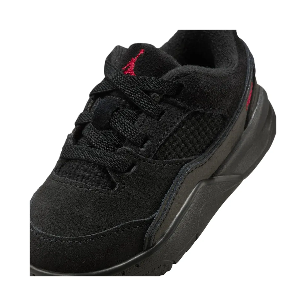 Jordan Flight Court TD “Black Gum Medium Brown Varsity Red” (HF3331-001)