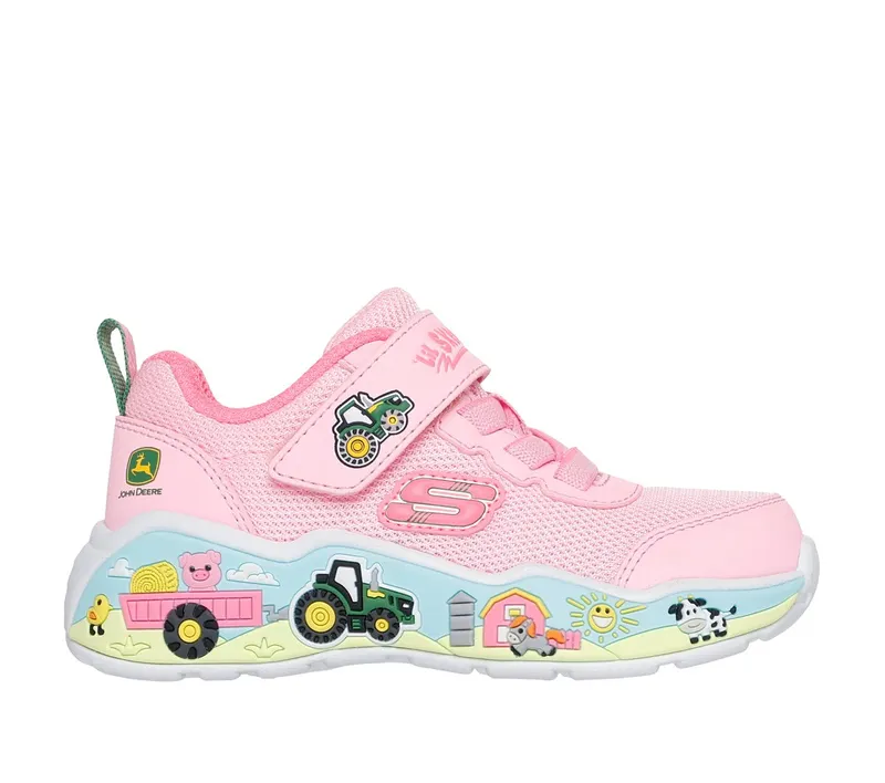 Skechers John Deere: Play Scene – Farm Girlie Sneaker Pink