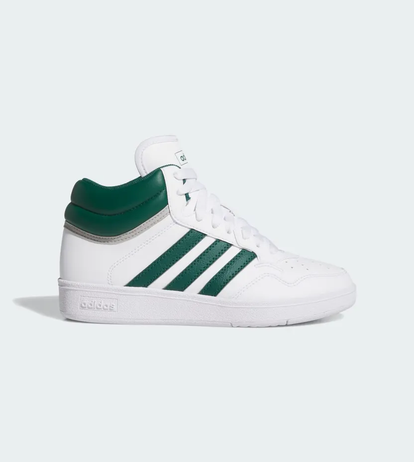 Adidas Hoops 4.0 Mid Kids Cloud White / Collegiate Green / Grey Two (JI0905)