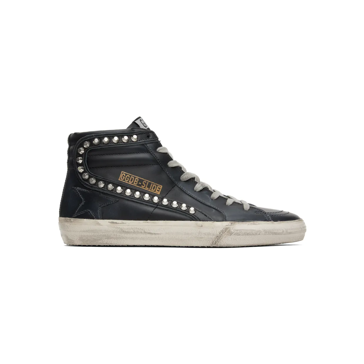 Golden Goose Black Slide Classic Sneakers (GMF00115.F000323.90100)