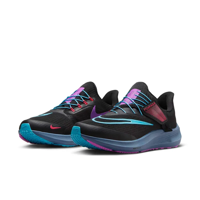Nike Pegasus Flyease SE Black Baltic Blue Fuchsia Dream (FB7181-001)