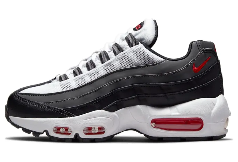 Nike Air Max 95 Recraft White Iron Grey University Red (CJ3906-105)