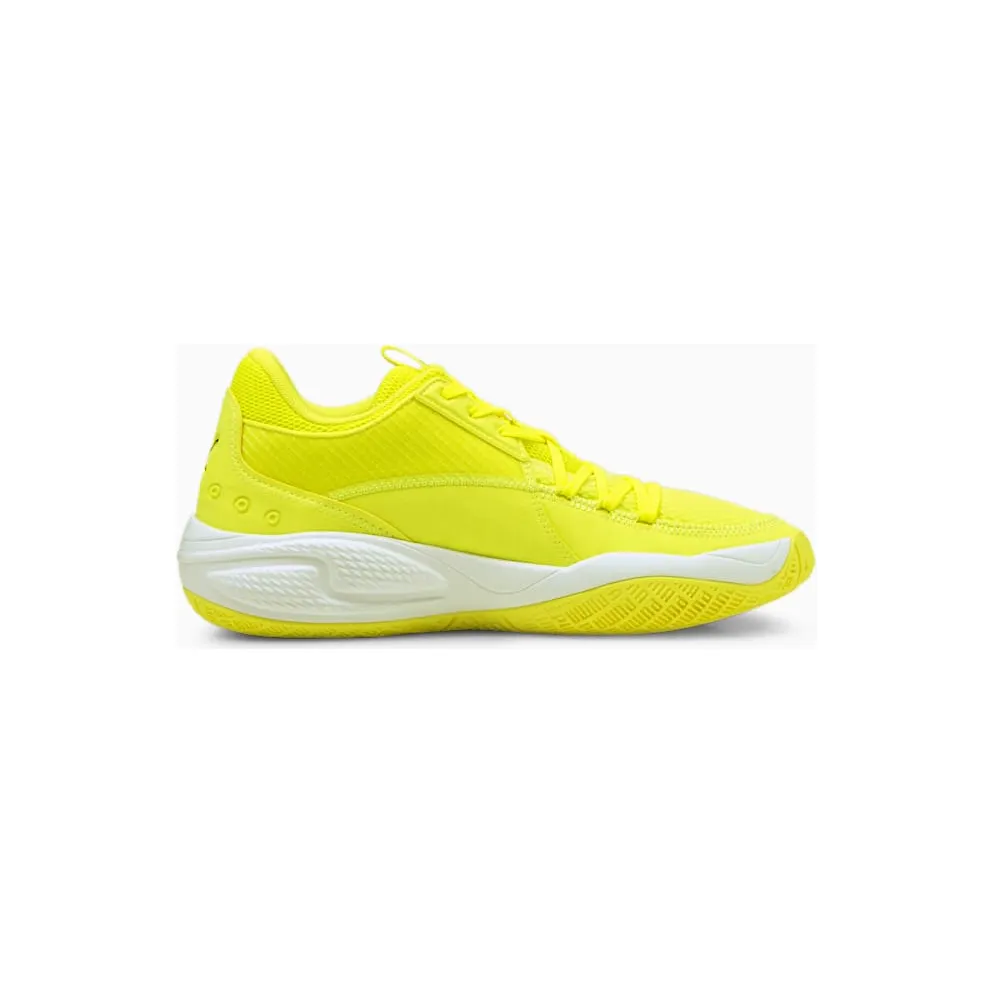 Puma Court Rider I Basketballschuhe Gelb/Weiß (195634-06)