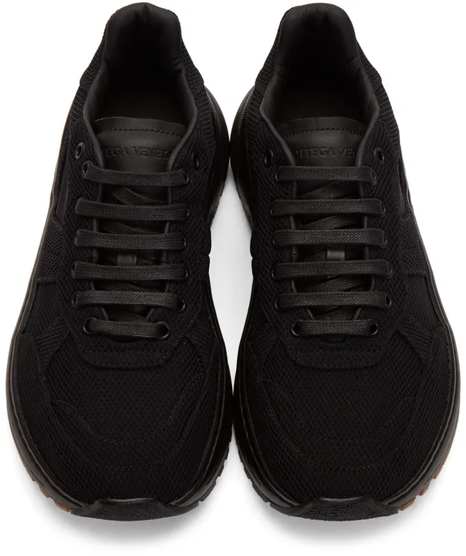 Bottega Veneta Black Mesh Speedster (608833 VBRZ1)
