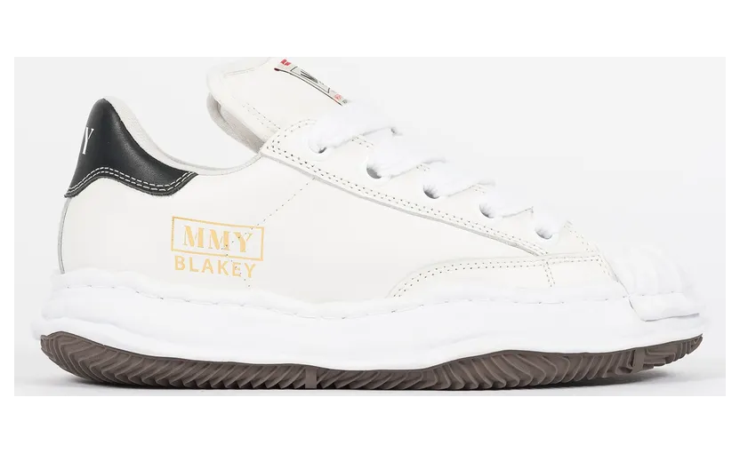 Maison Mihara Yasuhiro Blakey Low OG Puffer Sole “White/White” (A12FW723-WHTWHT)