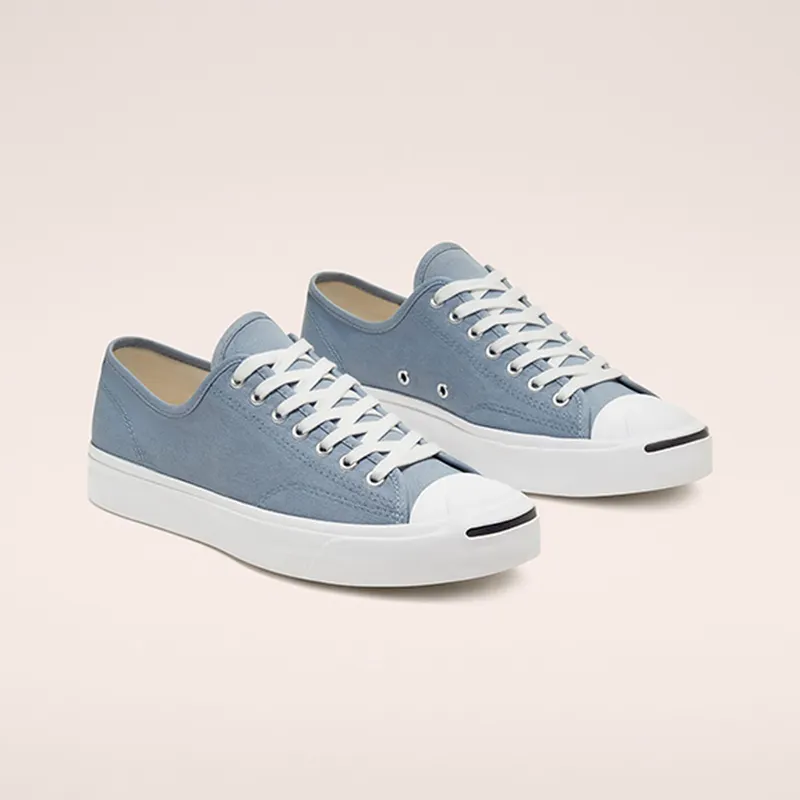 Converse Jack Purcell Low ‘Seasonal Twill – Blue Slate’ Blue Slate/White/White (167706C)