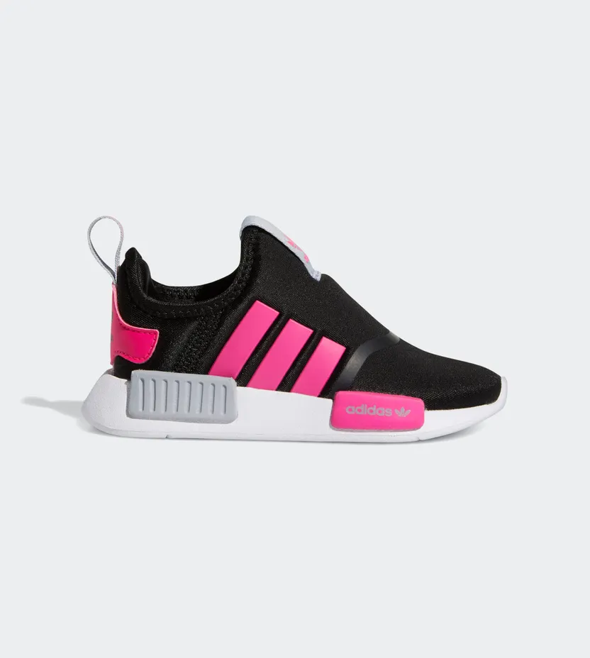 adidas NMD 360 Shoes Core Black / Shock Pink / Halo Silver (GX8395)