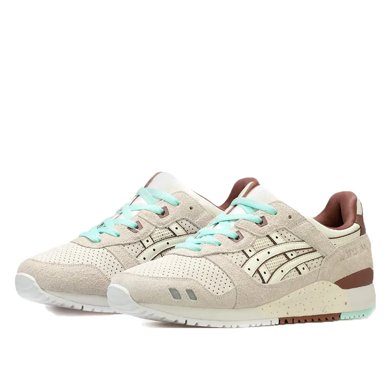 Asics x Nice Kicks Gel Lyte III Cream (2021) – “Ivory / Brown” (1201A460-750)
