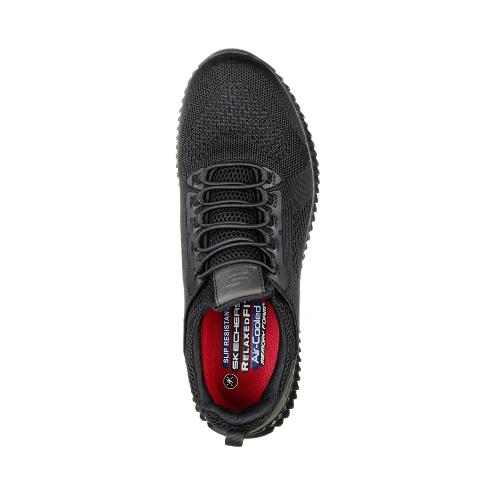 Skechers Work Relaxed Fit: Cessnock Sneaker Black