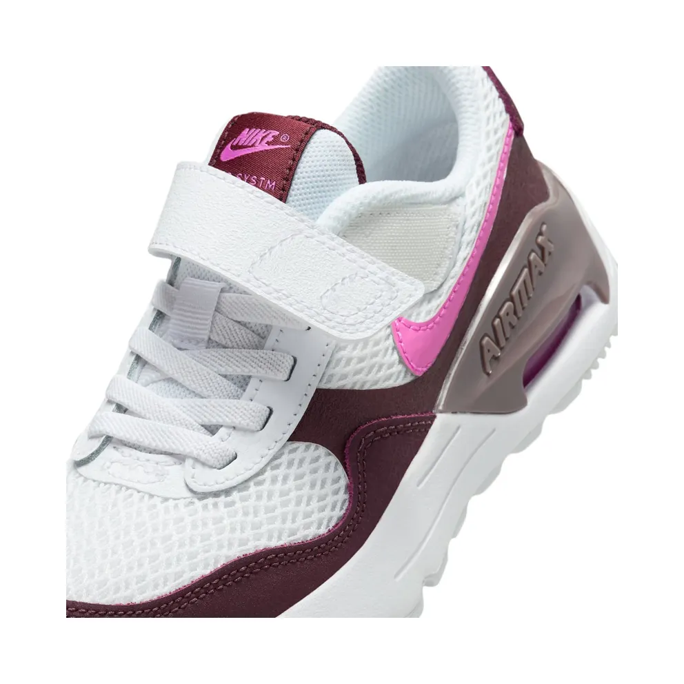 Nike Air Max SYSTM White Burgundy Crush Violet Ore Playful Pink (DQ0285-116)