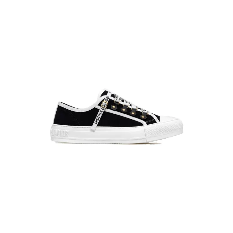 Dior Walk’N’Dior Low Top Black Canvas (W)