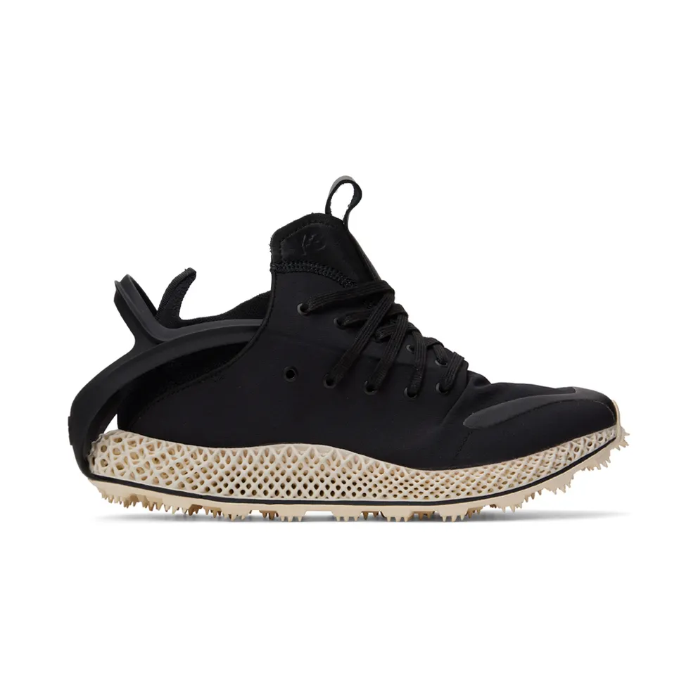 Y-3 Black Runner 4D Exo Sneakers (HQ5972)