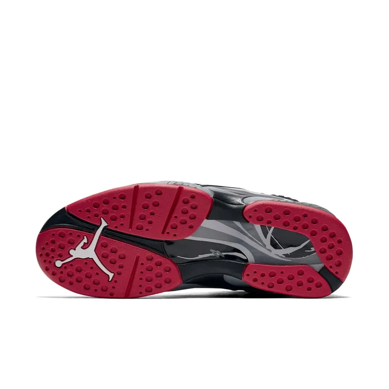 Jordan 8 Retro Black Cement Black/Gym Red-Black-Wolf Grey (305381-022)